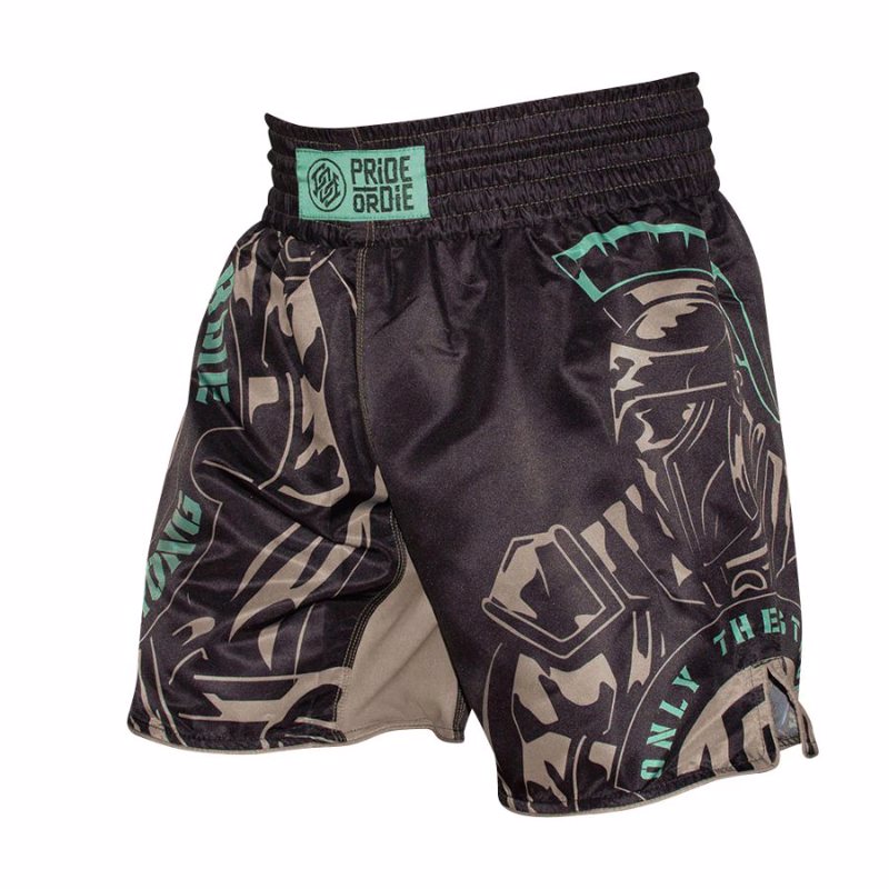 Pride Or Die only the strong MMA Shorts - Black